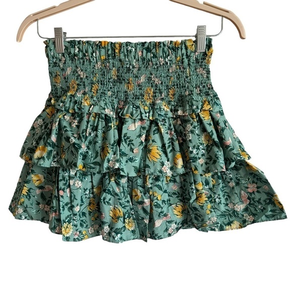 Janie and Jack Tiered Floral Skirt, Size 14 - Picture 5 of 7